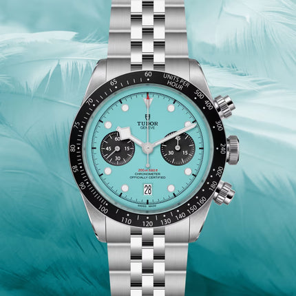 Novi TUDOR Black Bay Chrono Flamingo Blue