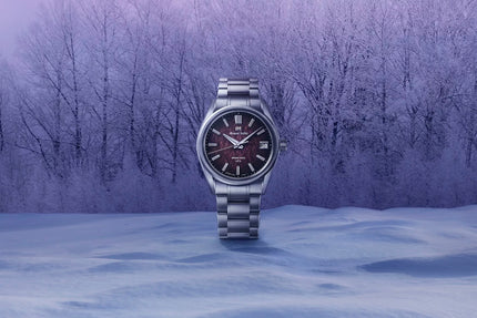 Novi Grand Seiko "Ice Forest Violet Dawn"