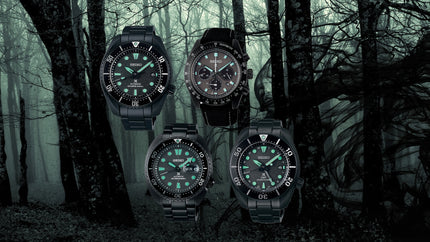 Seiko Black Series: novi Night Vision modeli