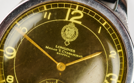 Longines SS Milan T. Stefanović - ''srpski sat''