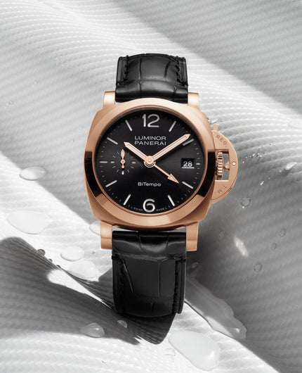 Panerai Luminor Quaranta BiTempo Goldtech