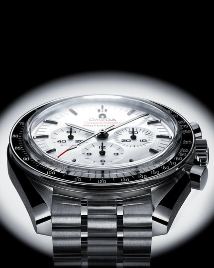 Nova Omega Speedmaster Moonwatch White