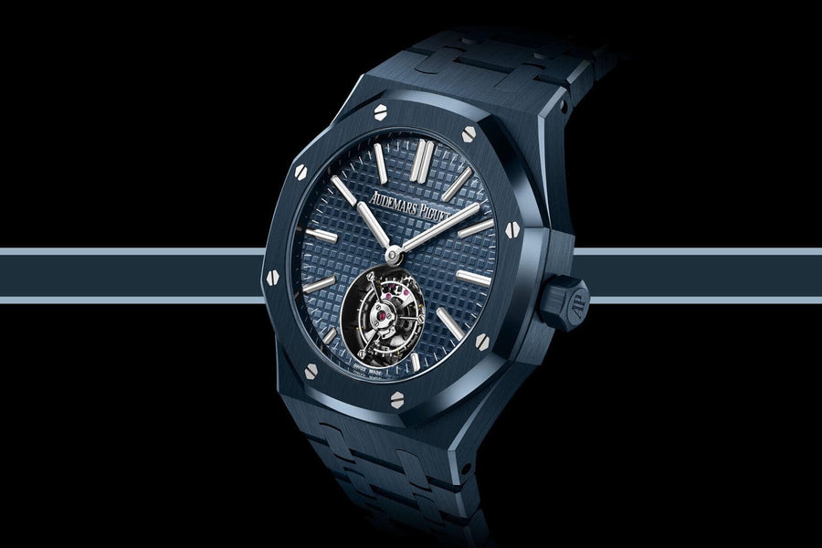 Novi AP Royal Oak Flying Tourbillon u "Bleu Nuit Nuage" Keramici
