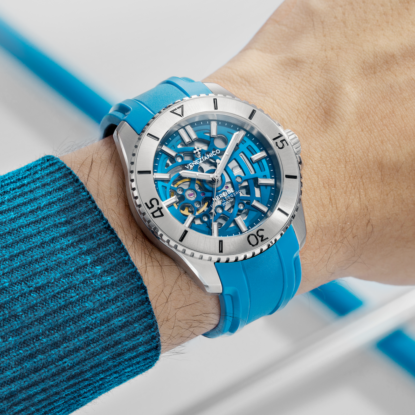 VENEZIANICO Nereide Ultraleggero Skeleton Blue