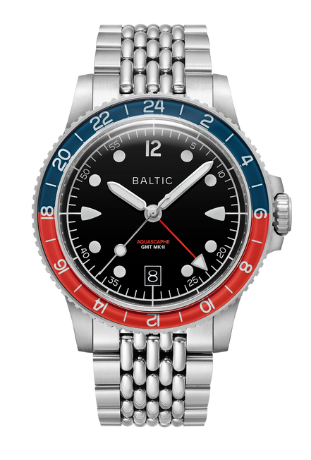 BALTIC Aquascaphe GMT MK-II Red
