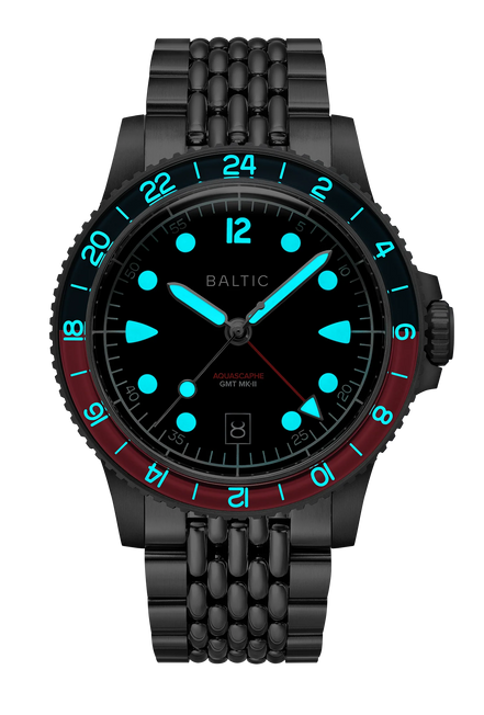 BALTIC Aquascaphe GMT MK-II Red