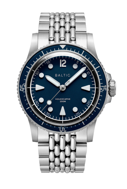 BALTIC Aquascaphe MK2 Blue 37mm No Date
