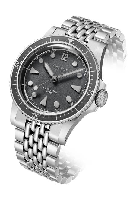 BALTIC Aquascaphe MK2 Grey 37mm No Date