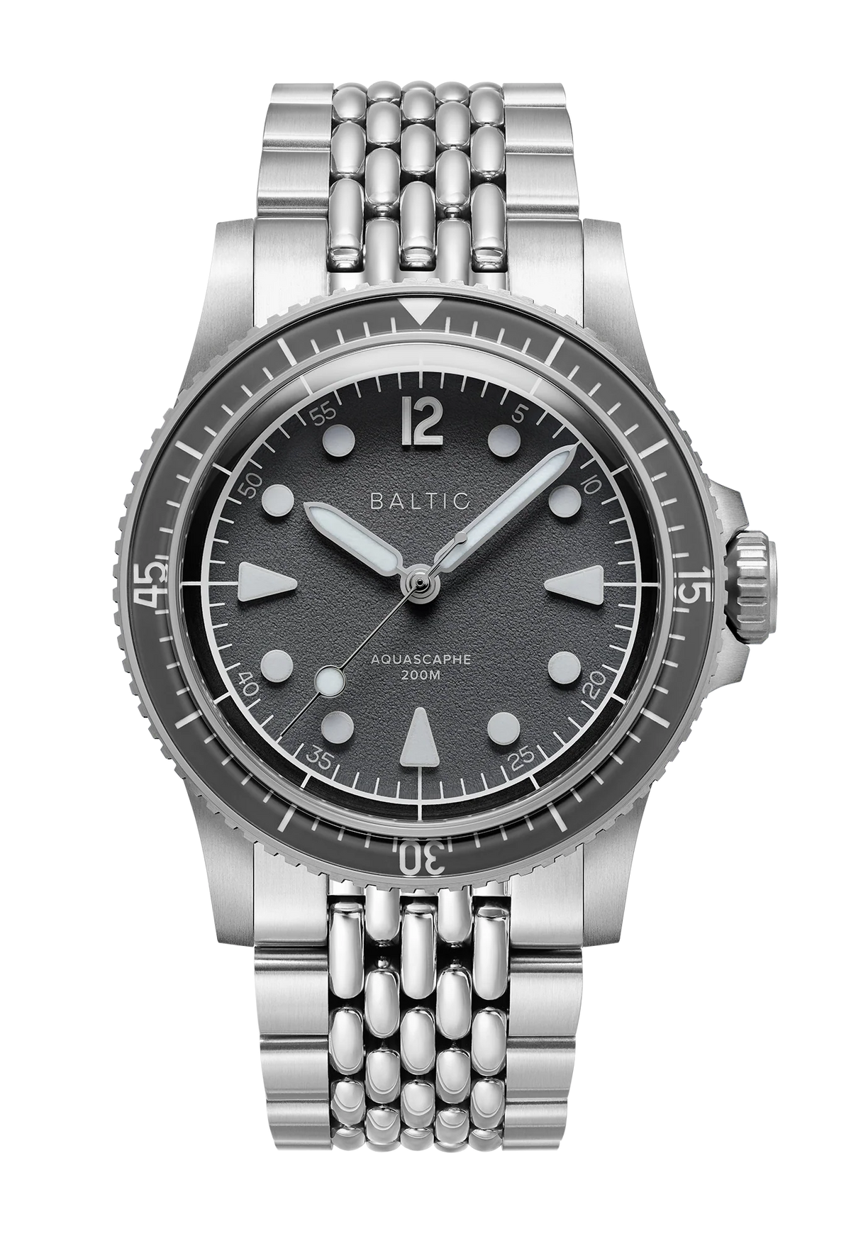 BALTIC Aquascaphe MK2 Grey 37mm No Date