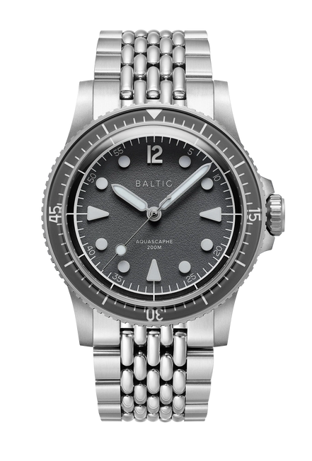 BALTIC Aquascaphe MK2 Grey 37mm No Date