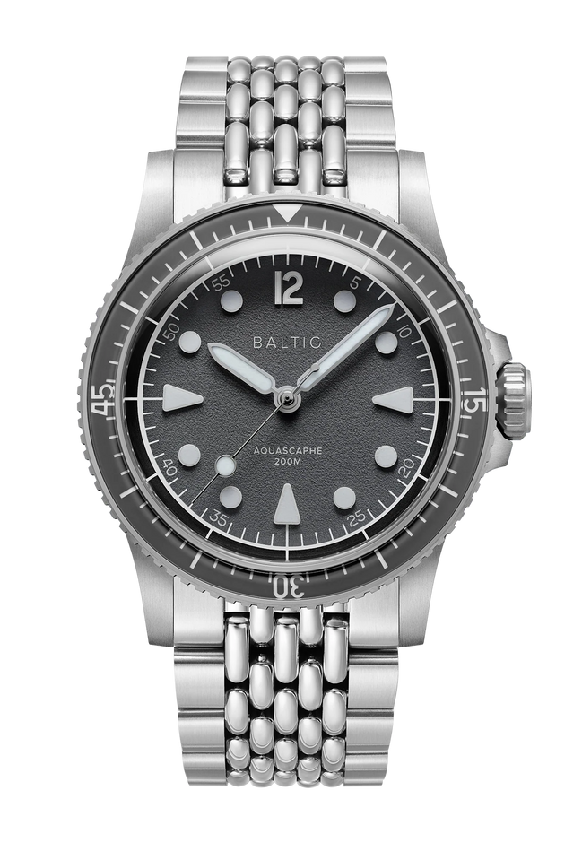 BALTIC Aquascaphe MK2 Grey 37mm No Date