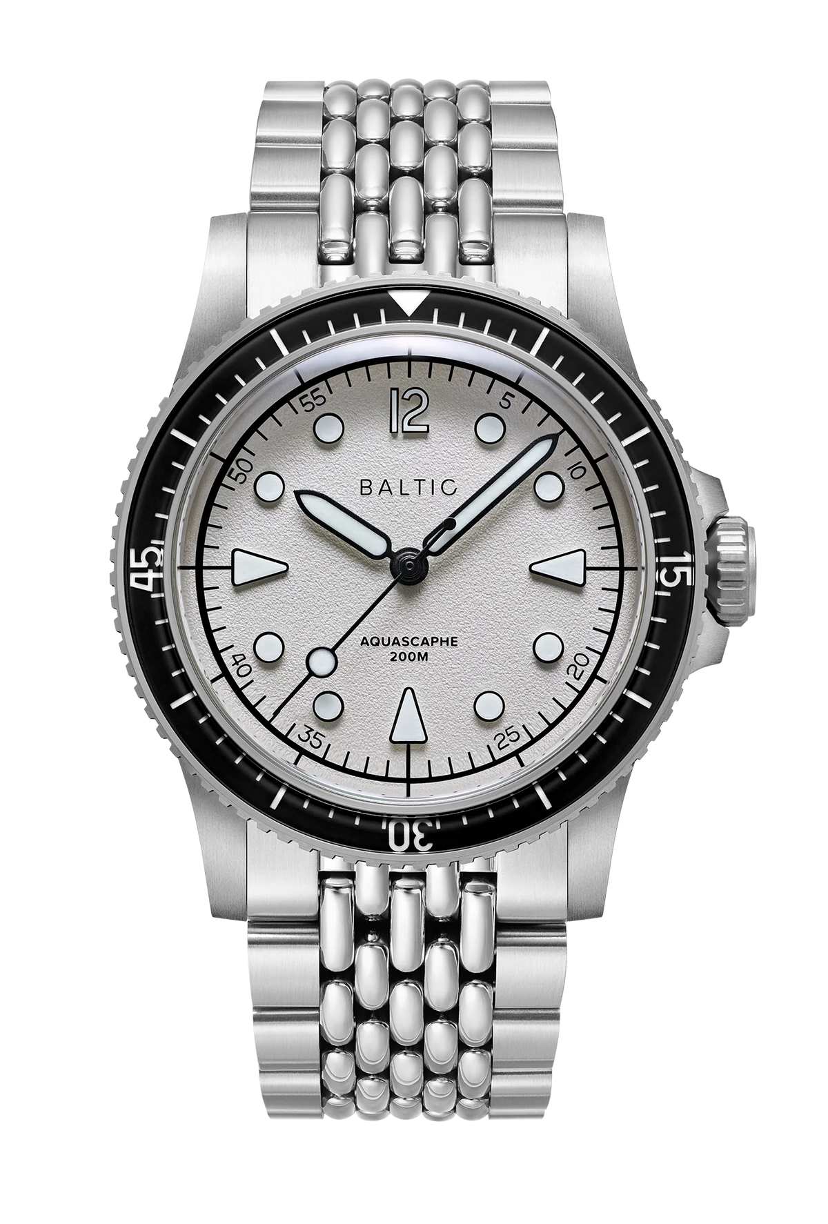BALTIC Aquascaphe MK2 Warm Silver 37mm No Date