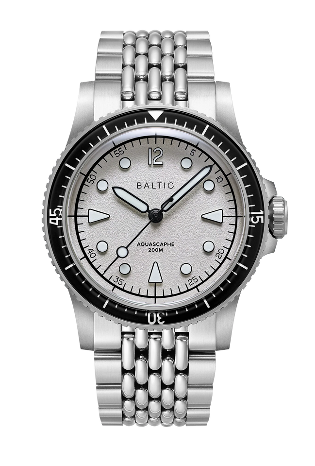 BALTIC Aquascaphe MK2 Warm Silver 37mm No Date
