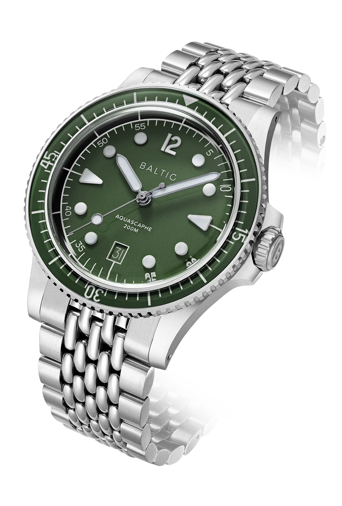 BALTIC Aquascaphe MK2 39.5mm Green Date