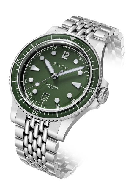 BALTIC Aquascaphe MK2 39.5mm Green Date