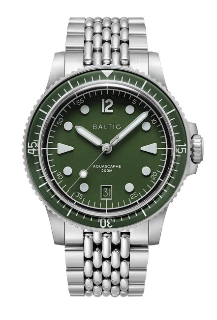 BALTIC Aquascaphe MK2 39.5mm Green Date