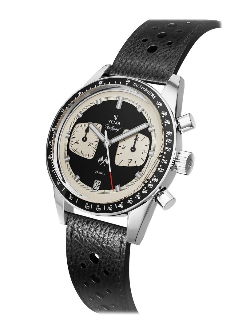 YEMA Rallygraf Meca-Quartz Reverse Panda