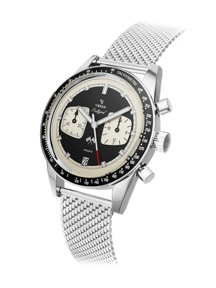 YEMA Rallygraf Meca-Quartz Reverse Panda