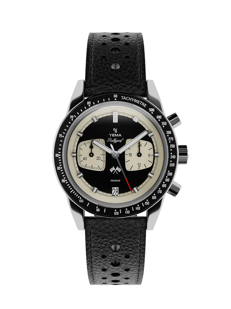 YEMA Rallygraf Meca-Quartz Reverse Panda