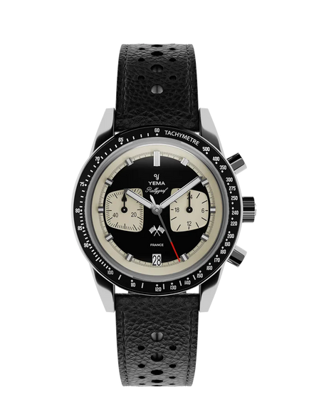 YEMA Rallygraf Meca-Quartz Reverse Panda