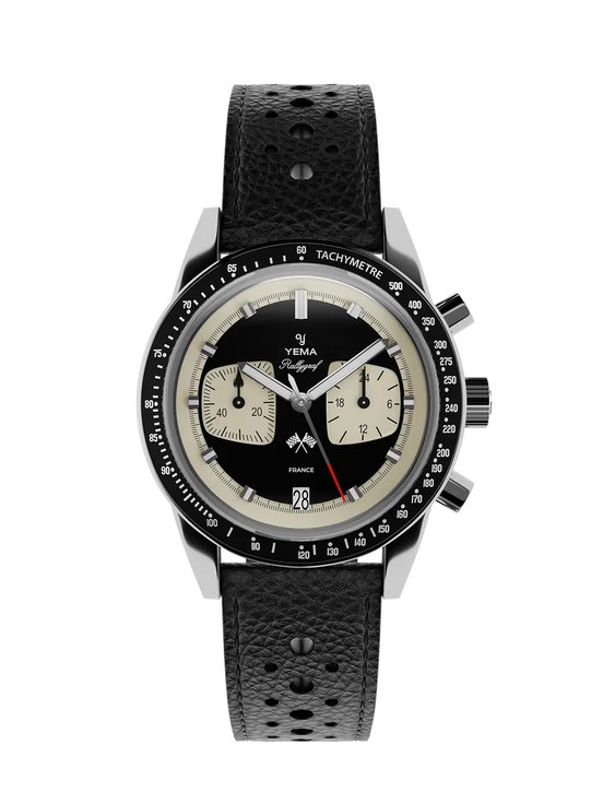 YEMA Rallygraf Meca-Quartz Reverse Panda