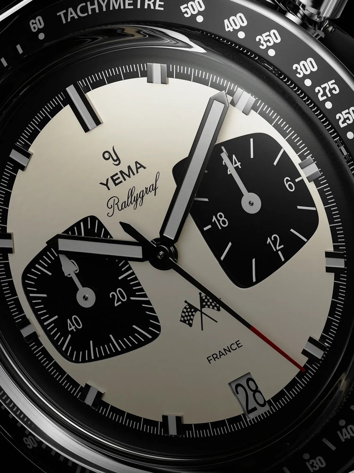 YEMA Rallygraf Meca-Quartz Panda