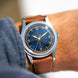 BALTIC HMS 003 Blue Gilt Stitched Lion