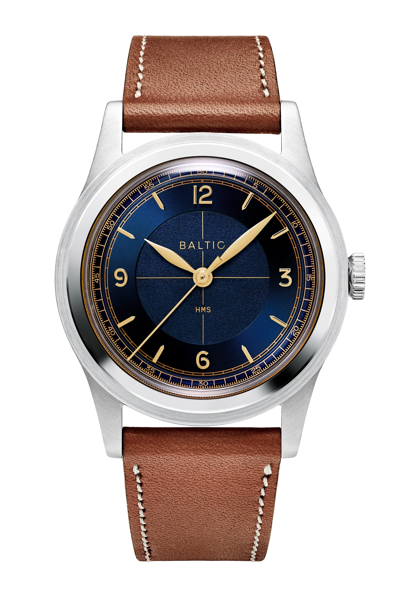 BALTIC HMS 003 Blue Gilt Stitched Lion