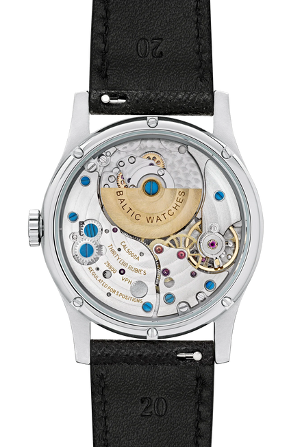 BALTIC MR Roulette Black Saffiano