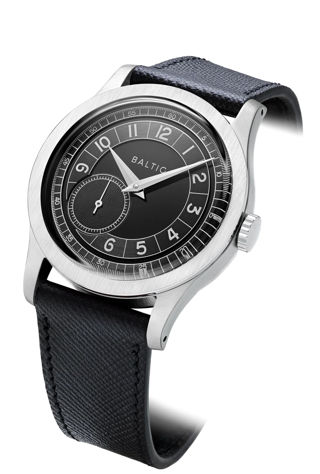 BALTIC MR Roulette Black Saffiano