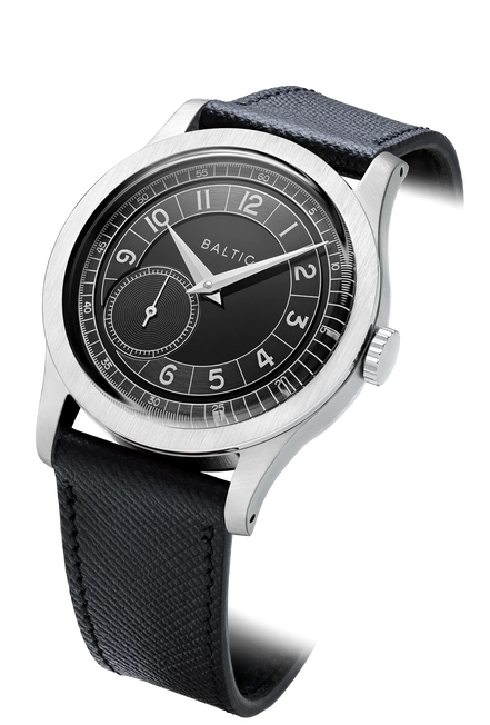 BALTIC MR Roulette Black Saffiano