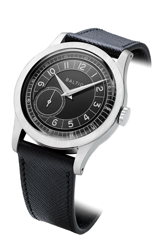 BALTIC MR Roulette Black Saffiano