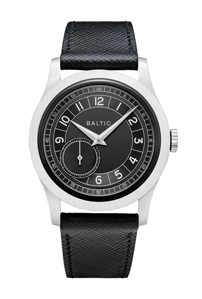 BALTIC MR Roulette Black Saffiano