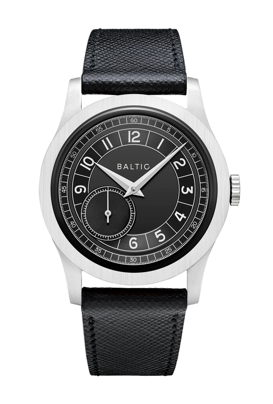 BALTIC MR Roulette Black Saffiano