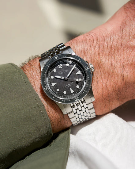 BALTIC Aquascaphe MK2 Grey 37mm No Date