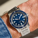 BALTIC Aquascaphe MK2 Blue 37mm No Date